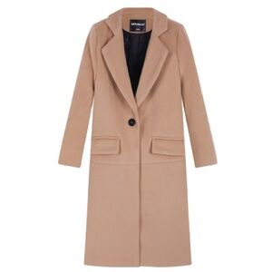 Elegant Tan Trench Coat for Women
